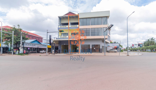 Commercial Building for Rent in Siem Reap City, near Angkor High School